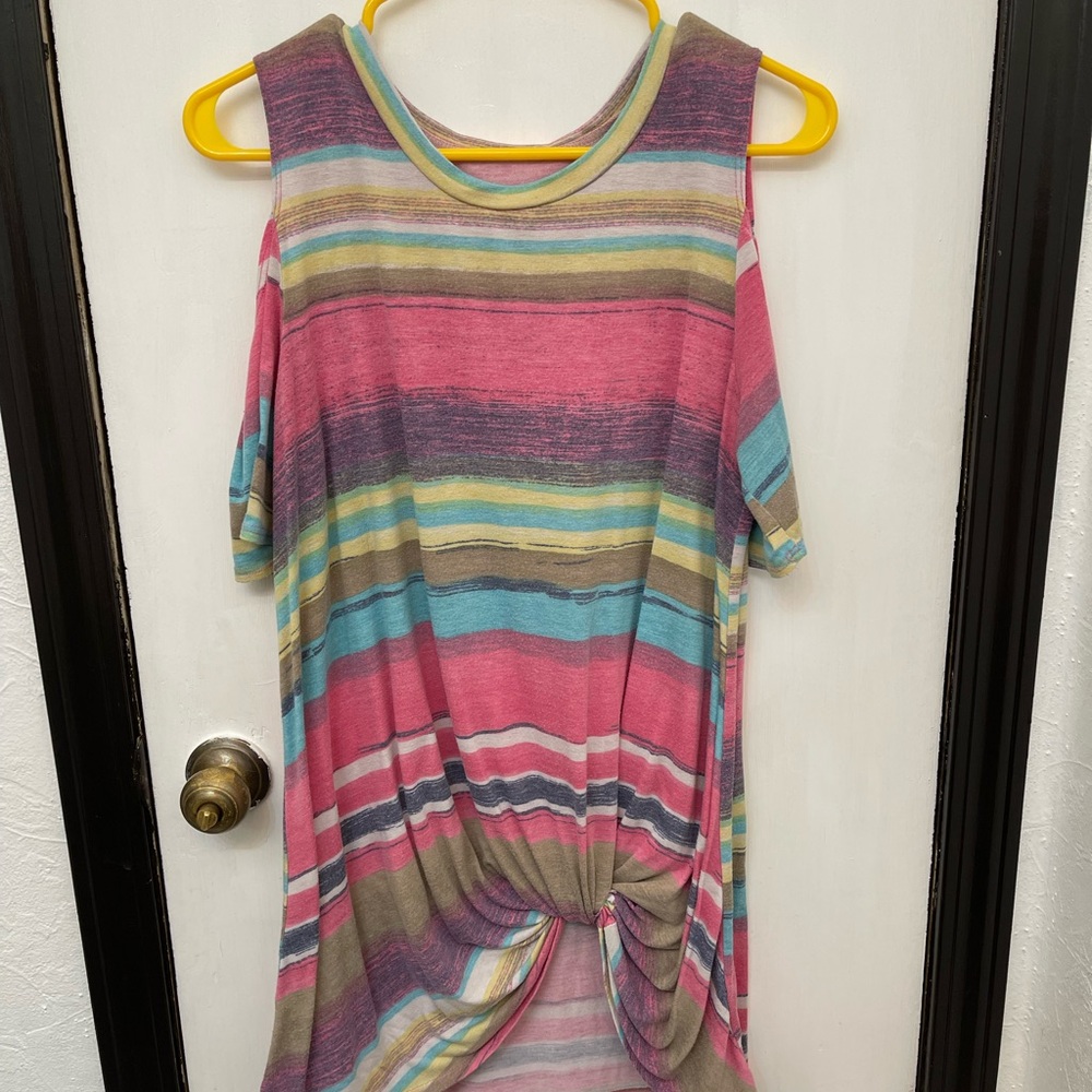 Striped Multicolor Women's Top